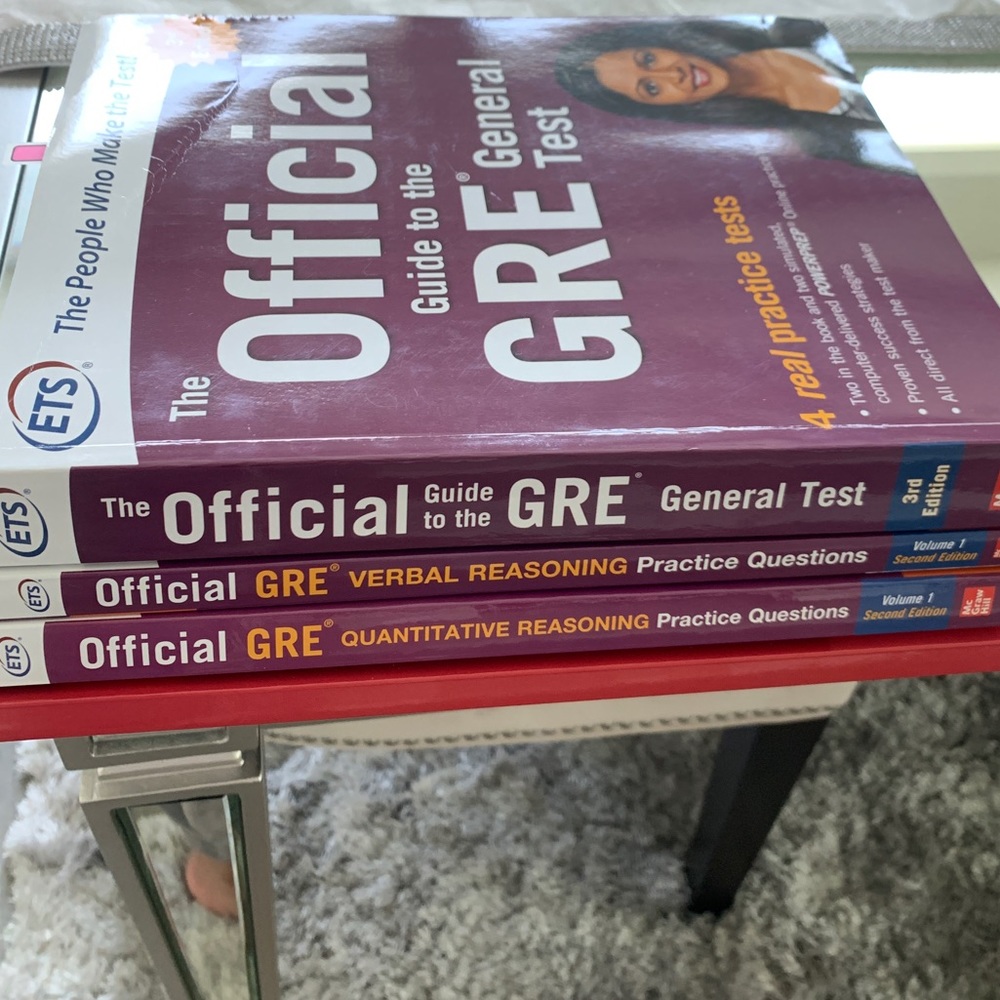 GRE Book Bundle (4 books)